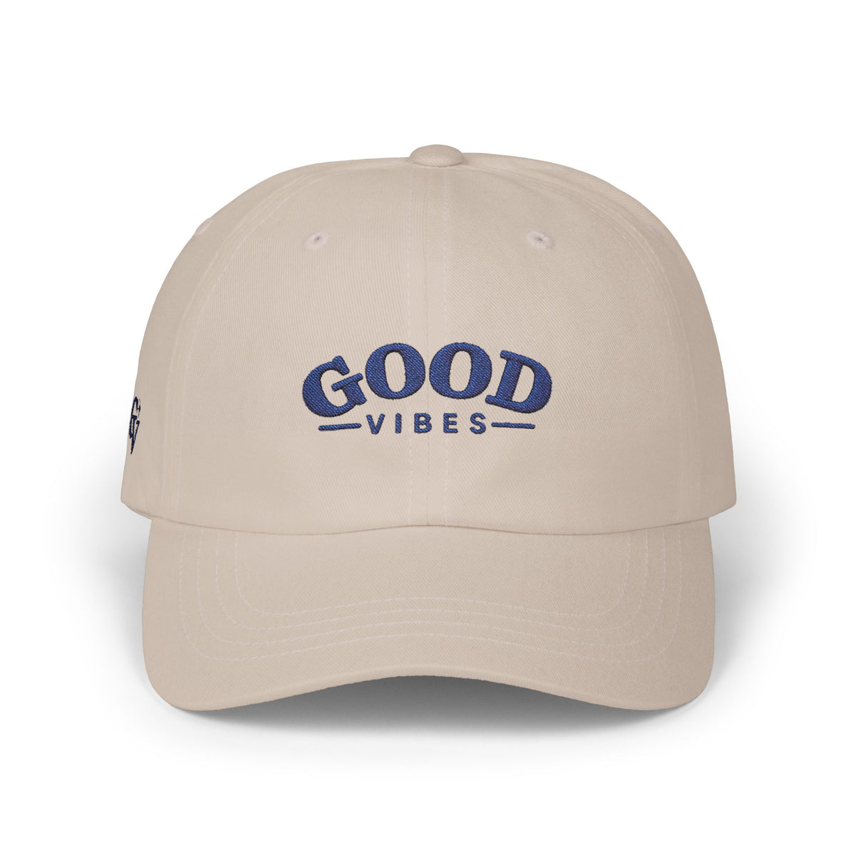 Good Vibes Dad Cap — Embroidered Casual Baseball Hat