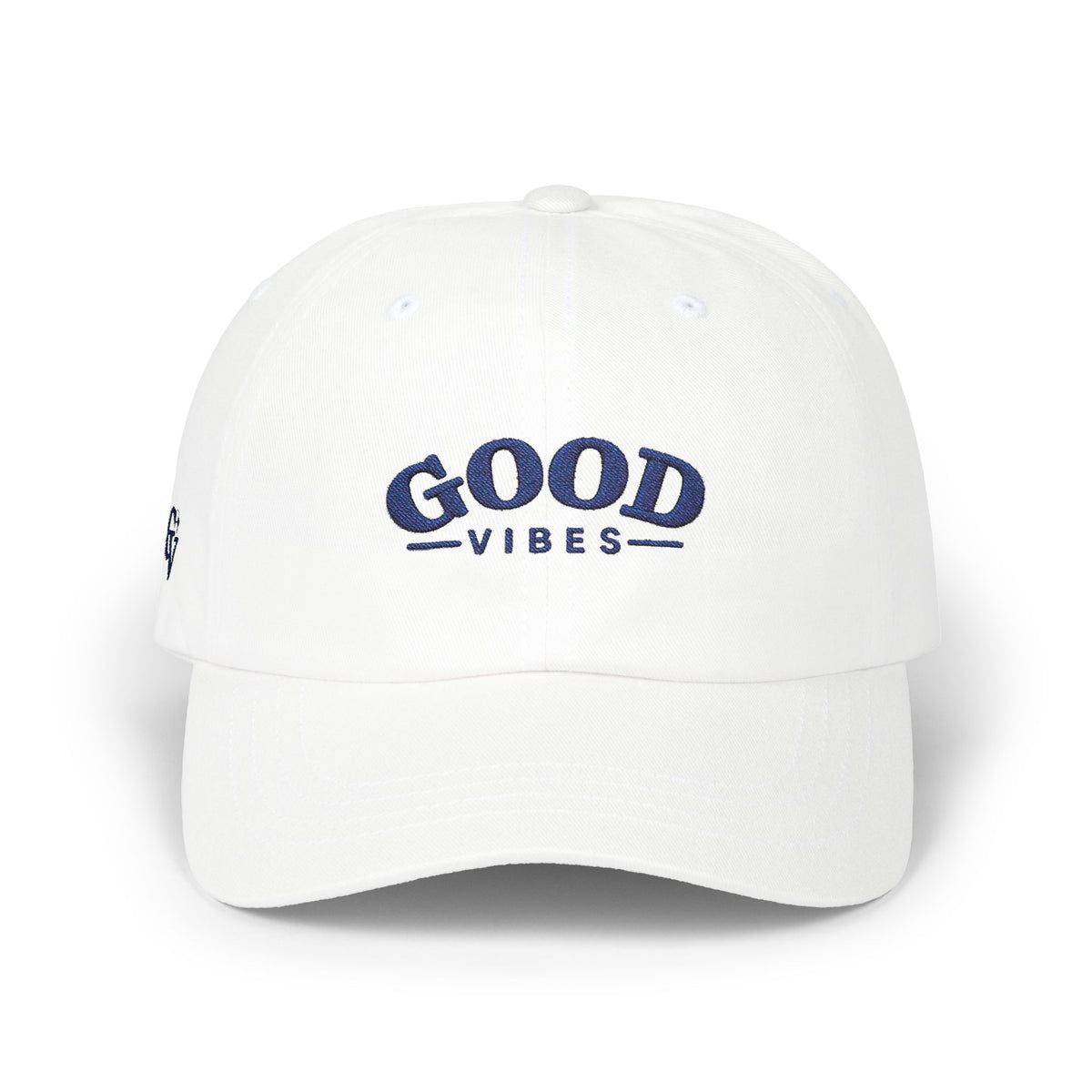 Good Vibes Dad Cap — Embroidered Casual Baseball Hat