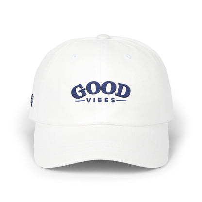 Good Vibes Dad Cap — Embroidered Casual Baseball Hat