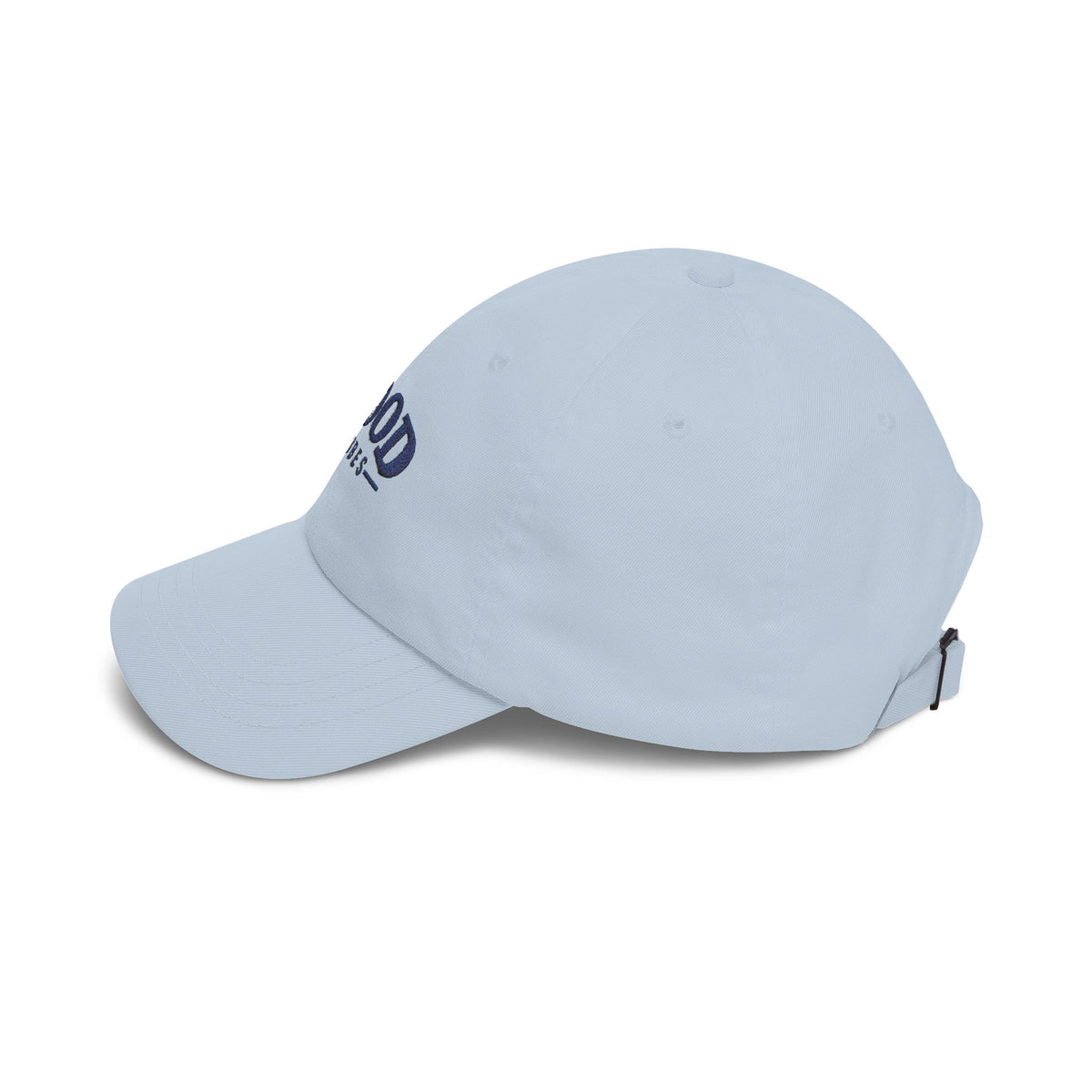 Good Vibes Dad Cap — Embroidered Casual Baseball Hat