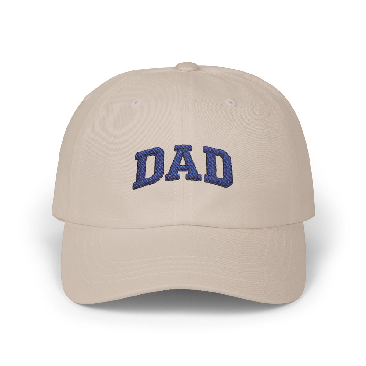 DAD Embroidered Classic Dad Cap — Cotton Baseball Hat for Fathers, Father’s Day Gift