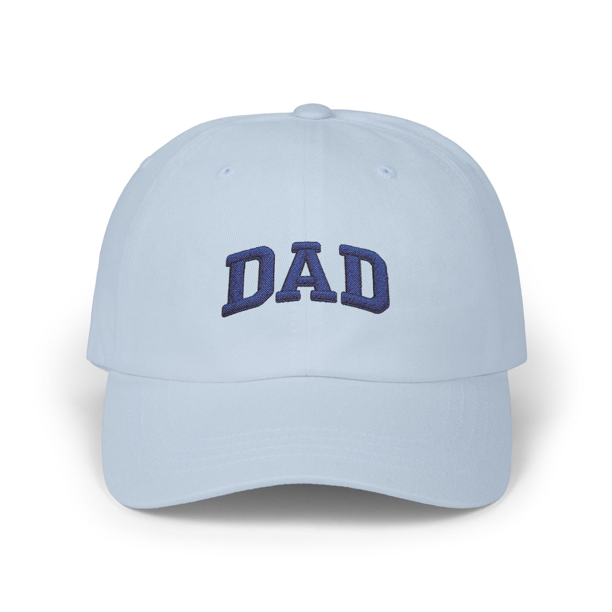 DAD Embroidered Classic Dad Cap — Cotton Baseball Hat for Fathers, Father’s Day Gift