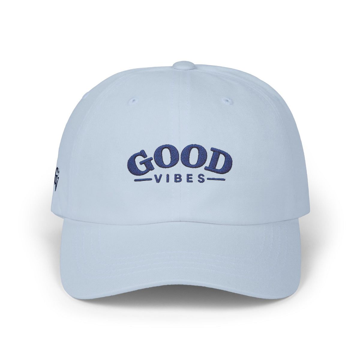 Good Vibes Dad Cap — Embroidered Casual Baseball Hat