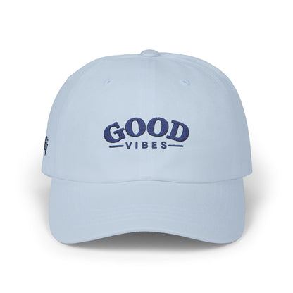Good Vibes Dad Cap — Embroidered Casual Baseball Hat